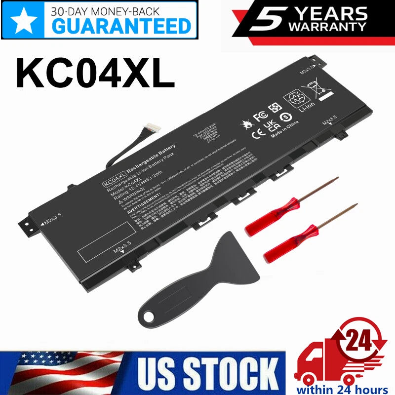 KC04XL Battery for HP Envy X360 13M-AG0001DX L08496-855 L08544-2B1 TPN-W133
