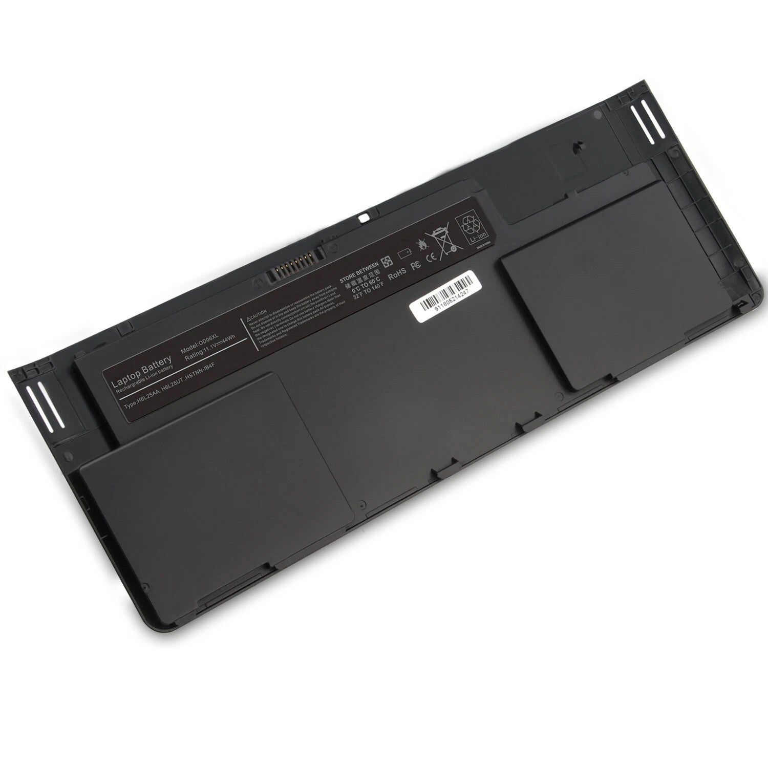 Battery for HP EliteBook Revolve 810, 810 G1, 810 G2, 810 G3 Tablet PC Series OD