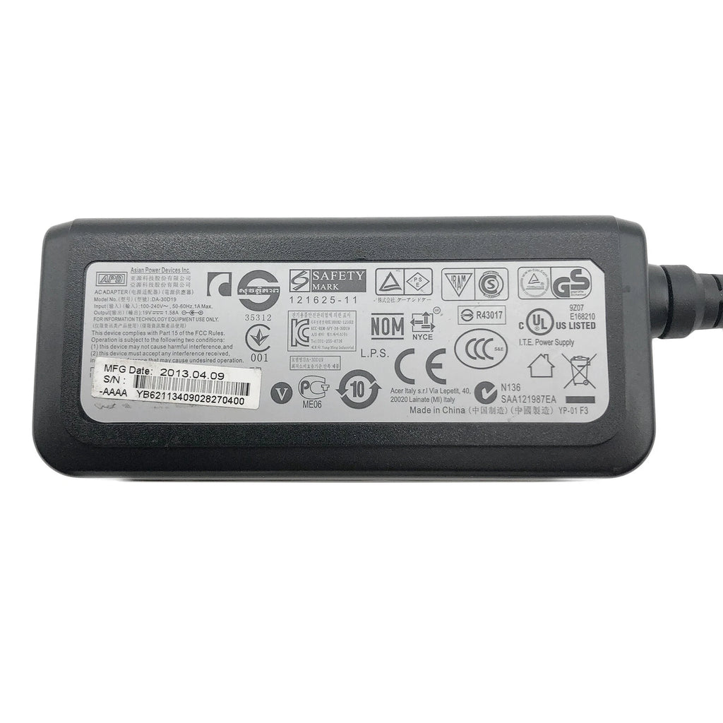 New Genuine AC Adapter For Acer Aspire One D250 Laptop Charger 30W OEM