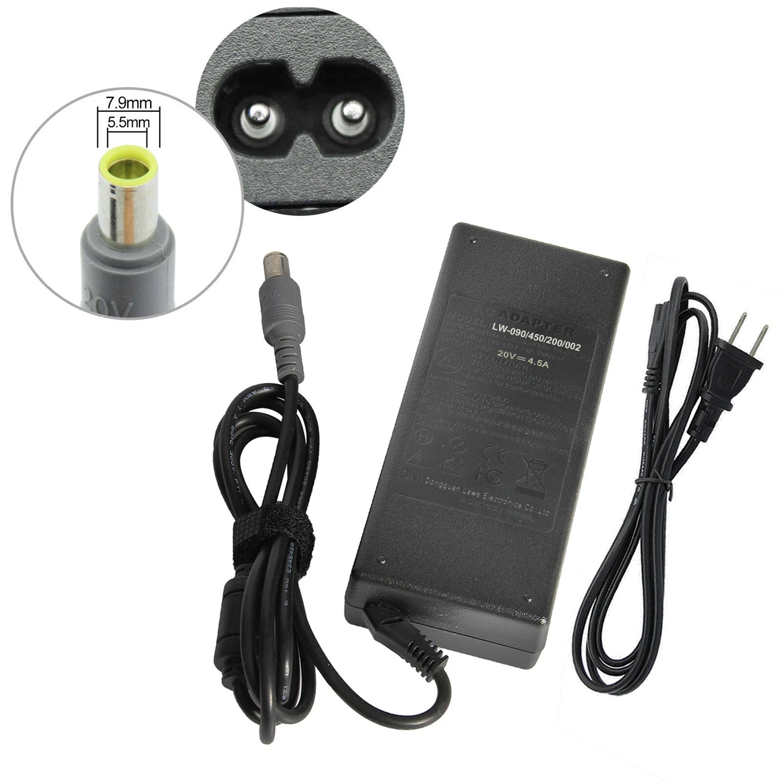 Battery Charger for Lenovo ThinkPad Edge 030245u 0578-47b 0578f5u e420 e530 90W