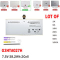 LOT G3HTA027H Battery For Microsoft Surface Pro 4 1724 12.3" Tablet DYNR01 38.2W