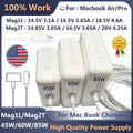 For Macbook Air Pro Power Adapter Magnetic Charger A1466 A1398 A1278 45W 60W 85W