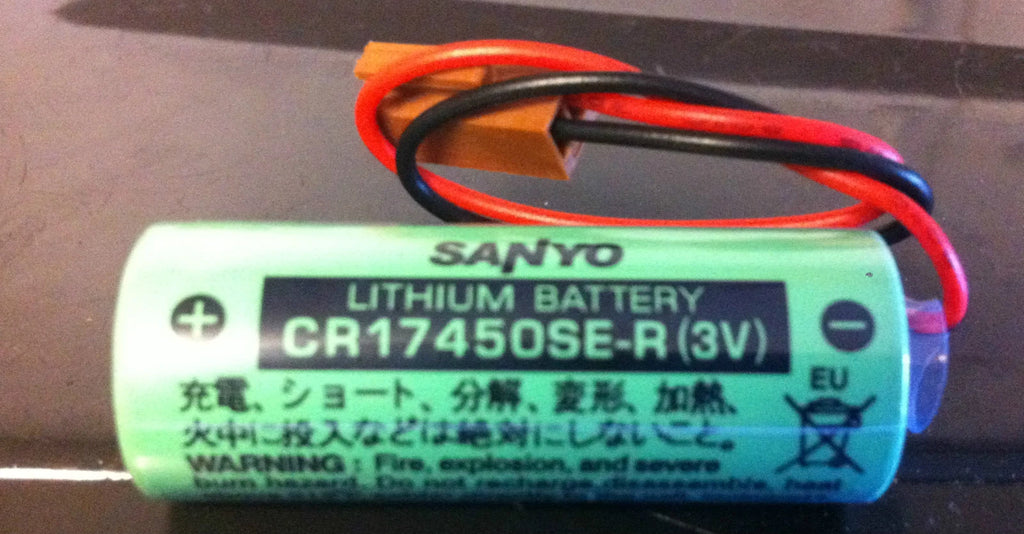 Brand New FDK Sanyo CR17450SE-R FANUC A98L-0031-0012 3V Battery A02B-0200-K102
