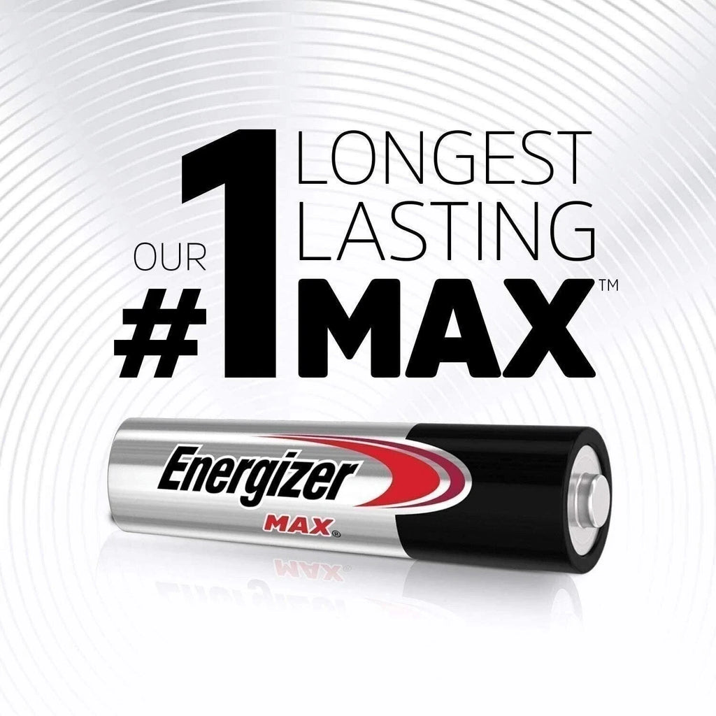 Energizer AAA Batteries (4 Count), Triple A Max Alkaline Battery