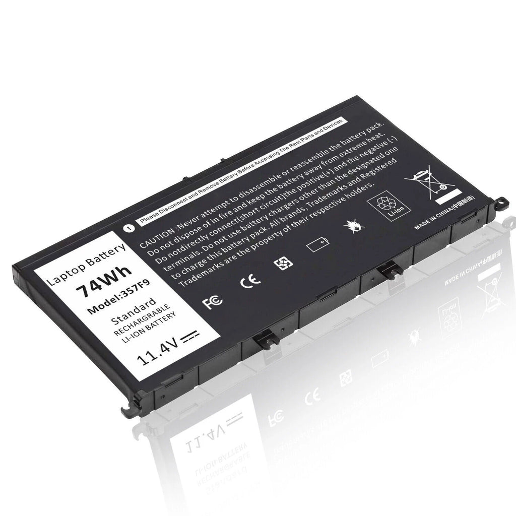 357F9 Battery for Dell Inspiron 15 5000 5576 5577 7000 7566 7567 7557 7559 74Wh