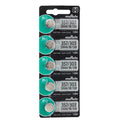 Murata Replaces Sony 357 - AG13 -SR44W Button Cell Watch Battery 5 Pack