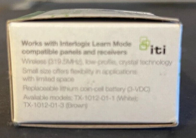 Brand New GE Interlogix TX-1012-01-1 Micro Wireless Sensor, Battery Magnet