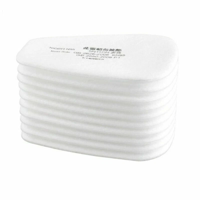 10-500Pcs 5N11 Cotton Filters Replacement for 6200 6800 7502 Respirator Filters