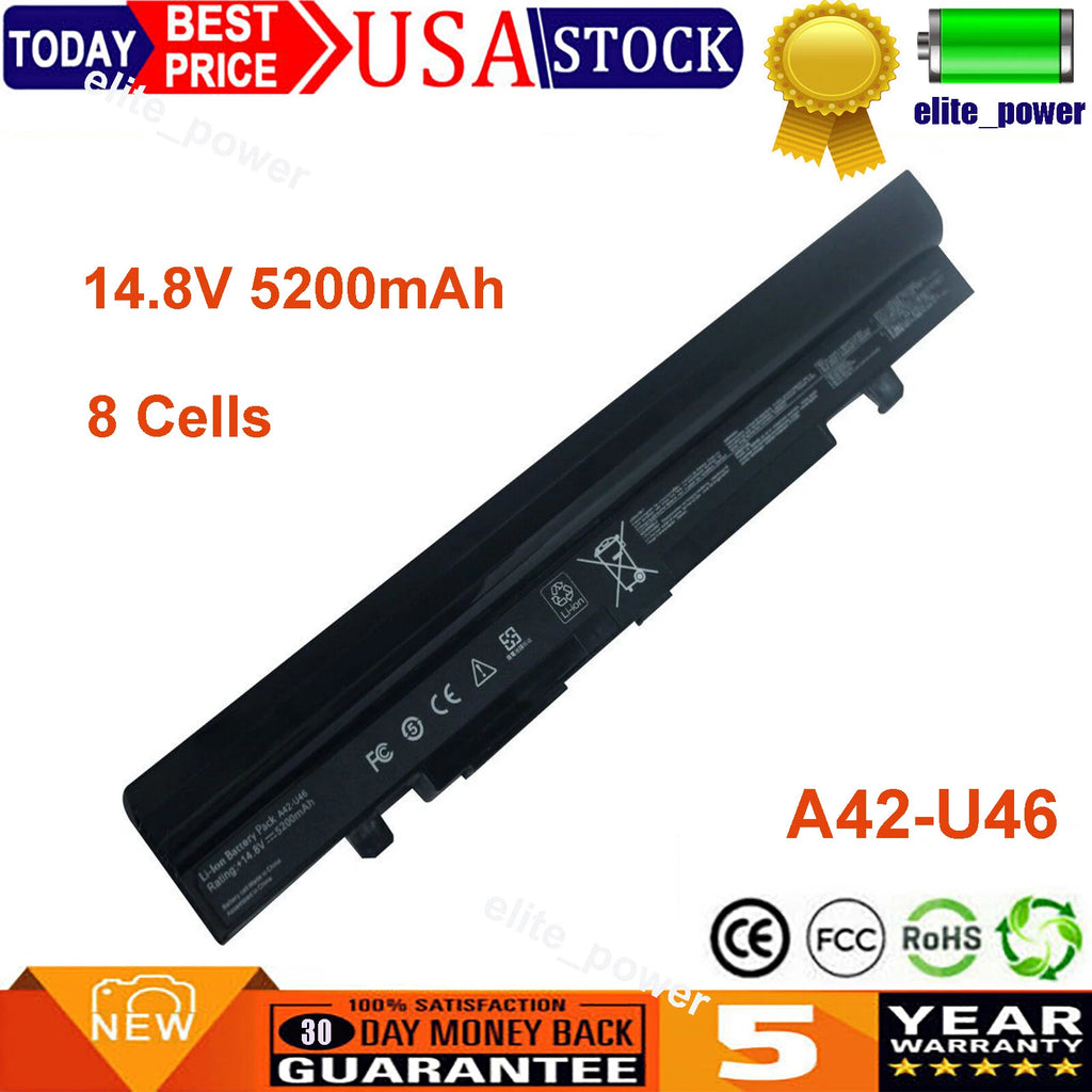A42-U46 Battery for ASUS U56 U46 U46E U46J U46S U56E U56J A41-U46 A32-U46 Laptop