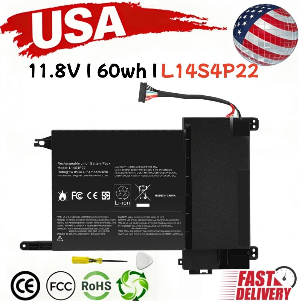 L14M4P23 L14S4P22 L14L4P22 Battery for Lenovo IdeaPad Y701 Y700-14ISK Y700-15ISK