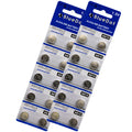 20 BlueDot AG12 386A LR43 SR43SW LR1142 301 SR43 RW84 Alkaline Watch Battery USA