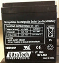 Brand New Authentic Ultratech UT1240 Battery, Honeywell, GE, DSC, Date: 2023