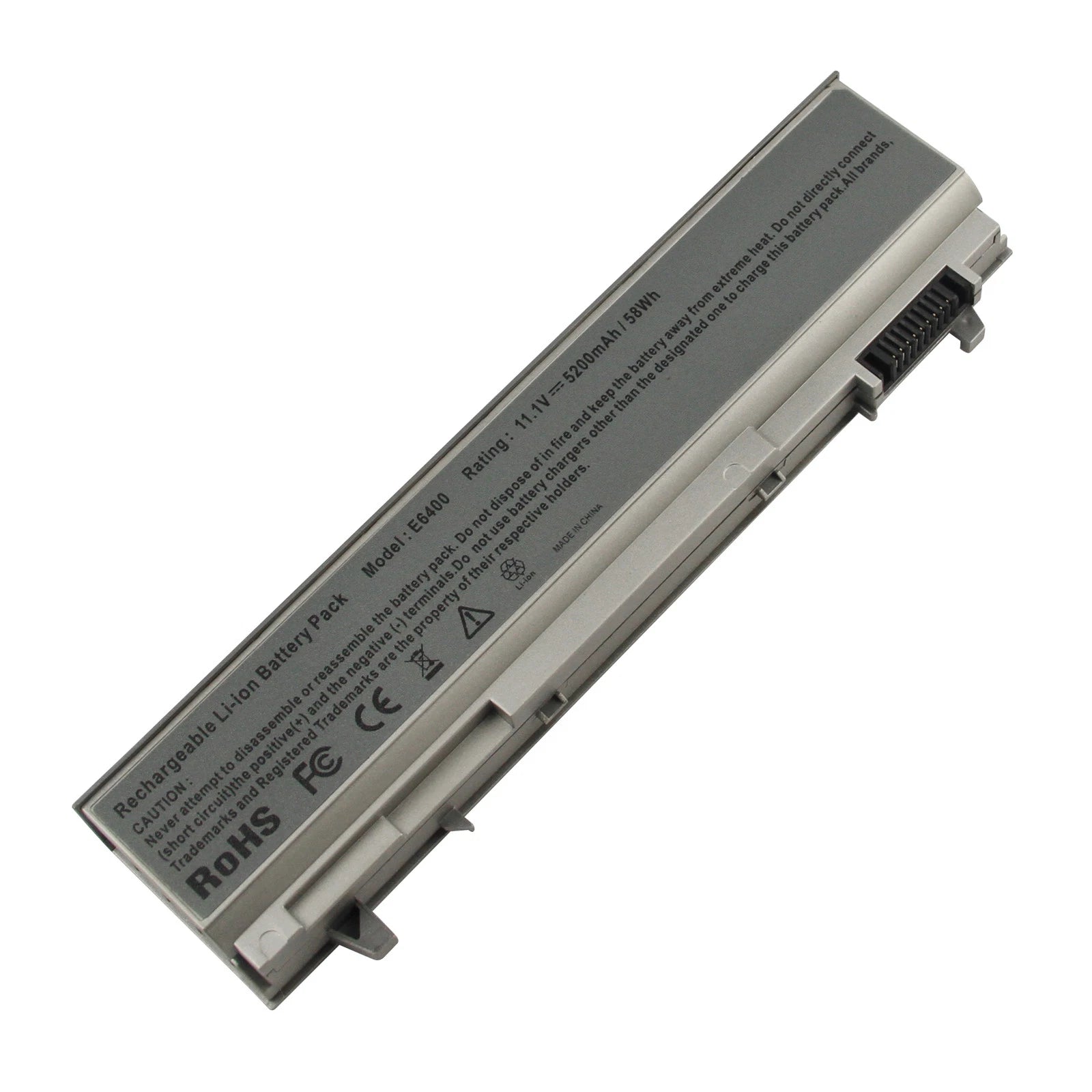 6Cells Laptop Battery Replacement For DELL Latitude E6510 E6410 E6400 E6500