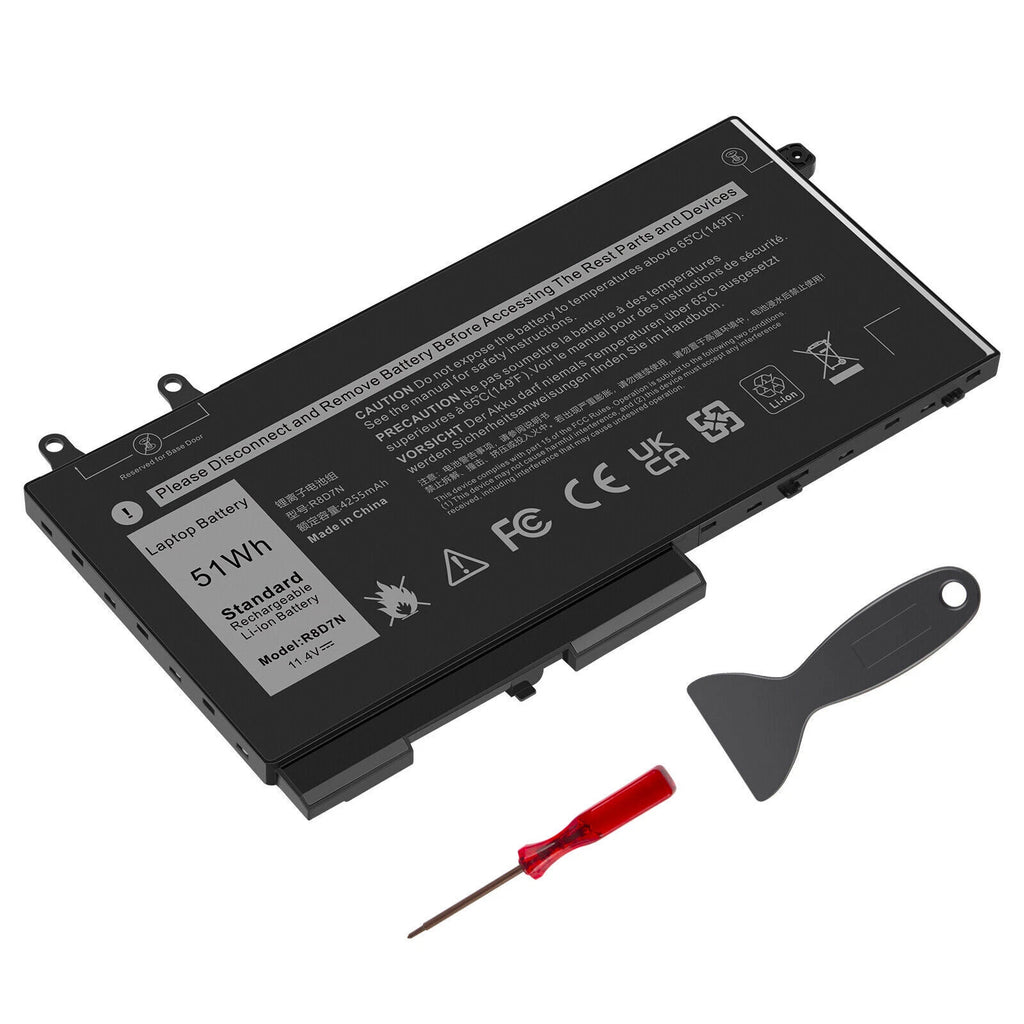 R8D7N 1V1XF Battery For Dell Precision 3540 3550 Latitude 5400 5500 5511 P84F001