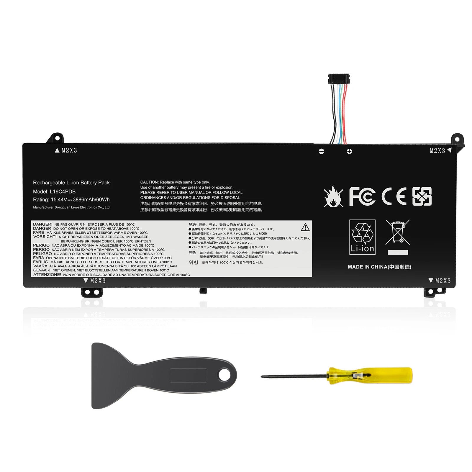 L19M4PDB L19C4PDB battery for Lenovo ThinkBook 14s Yoga ITL 14 G2 ITL ARE G3