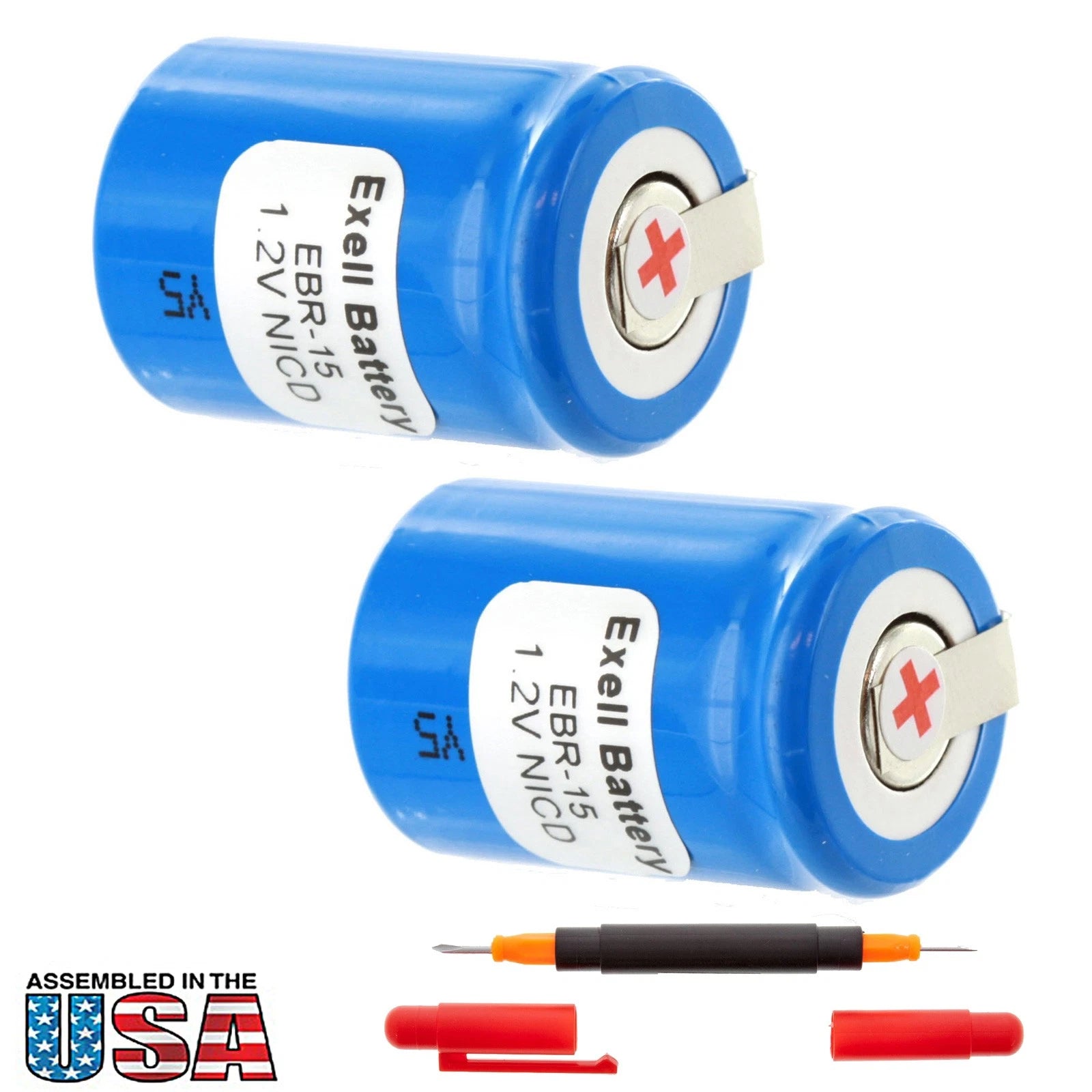 2x Fresh Razor Battery For Norelco 815RX/B, 815RX Replaces 138-10591 USA SHIP