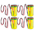 4x OmniCel ER26500HD 3.6V Sz C Lithium Battery Wire Leads Utility Telematics