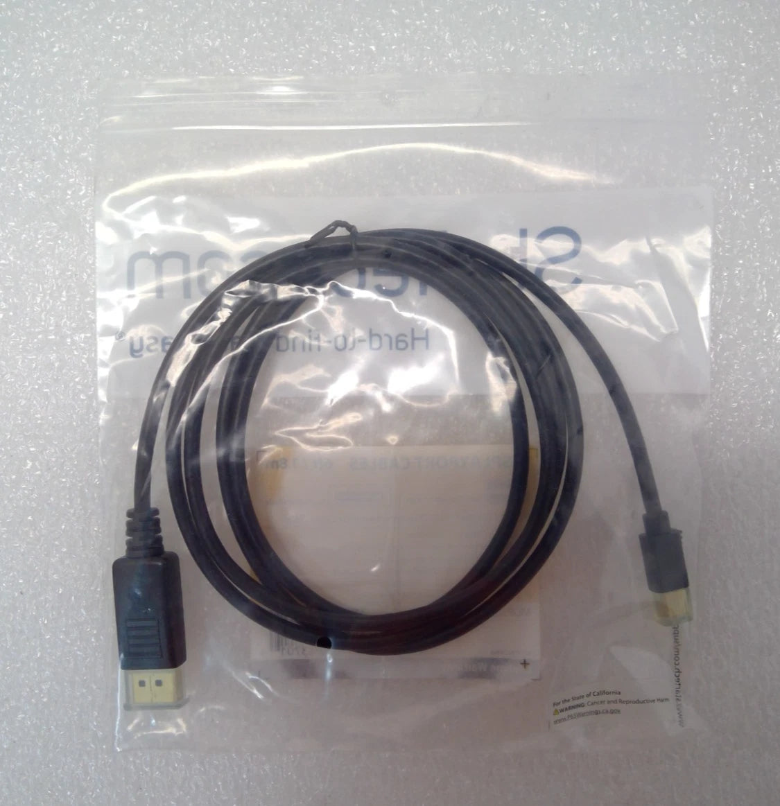 NEW StarTech.com 6FT Mini DisplayPort to Display Port DP Adapter Cable MDP2DPMM6
