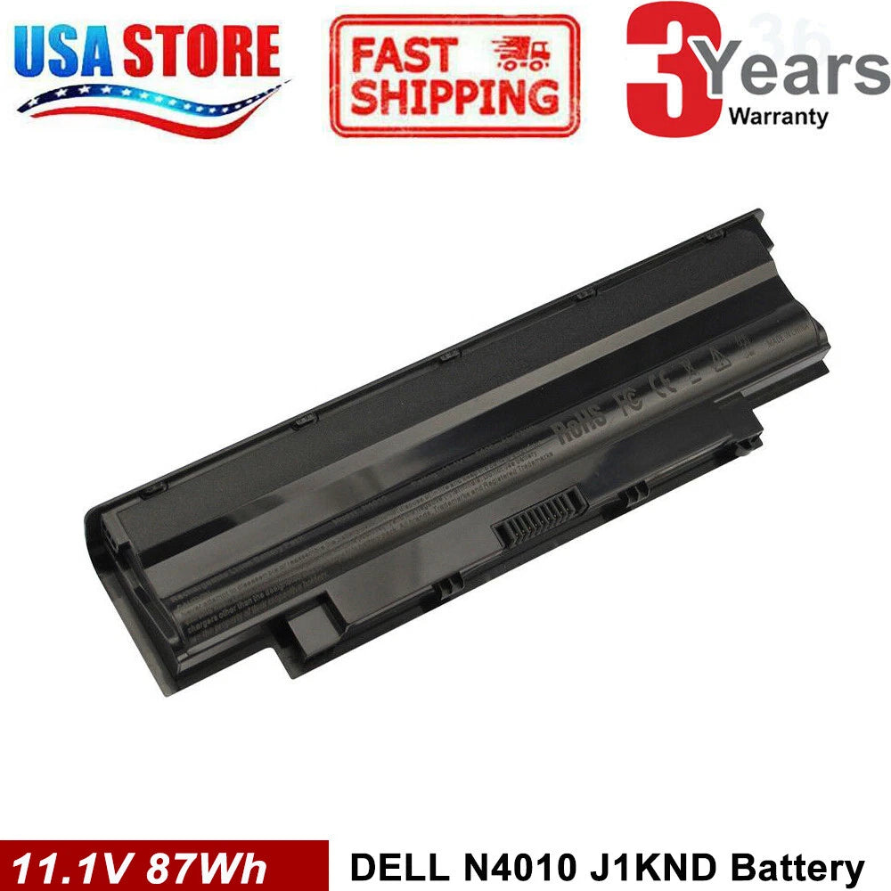 9 Cell Battery for Dell J1KND Inspiron N5010 N5030 N5040 N5050 N7010 N4010 N4110