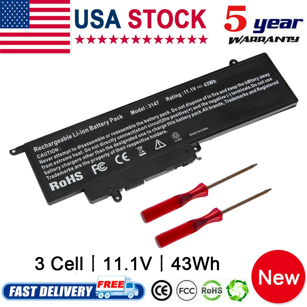 ?GK5KY Laptop Battery for Dell Inspiron 13" 7000 Series 7347 7348 7352 11" 3147