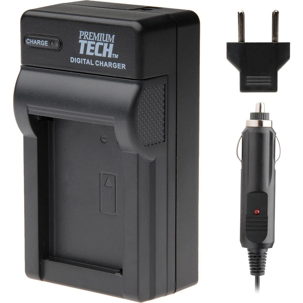 Premium Tech BLM1 Battery Charger fits Olympus C-5050, C-7070, C-5060, E-3 -PT15