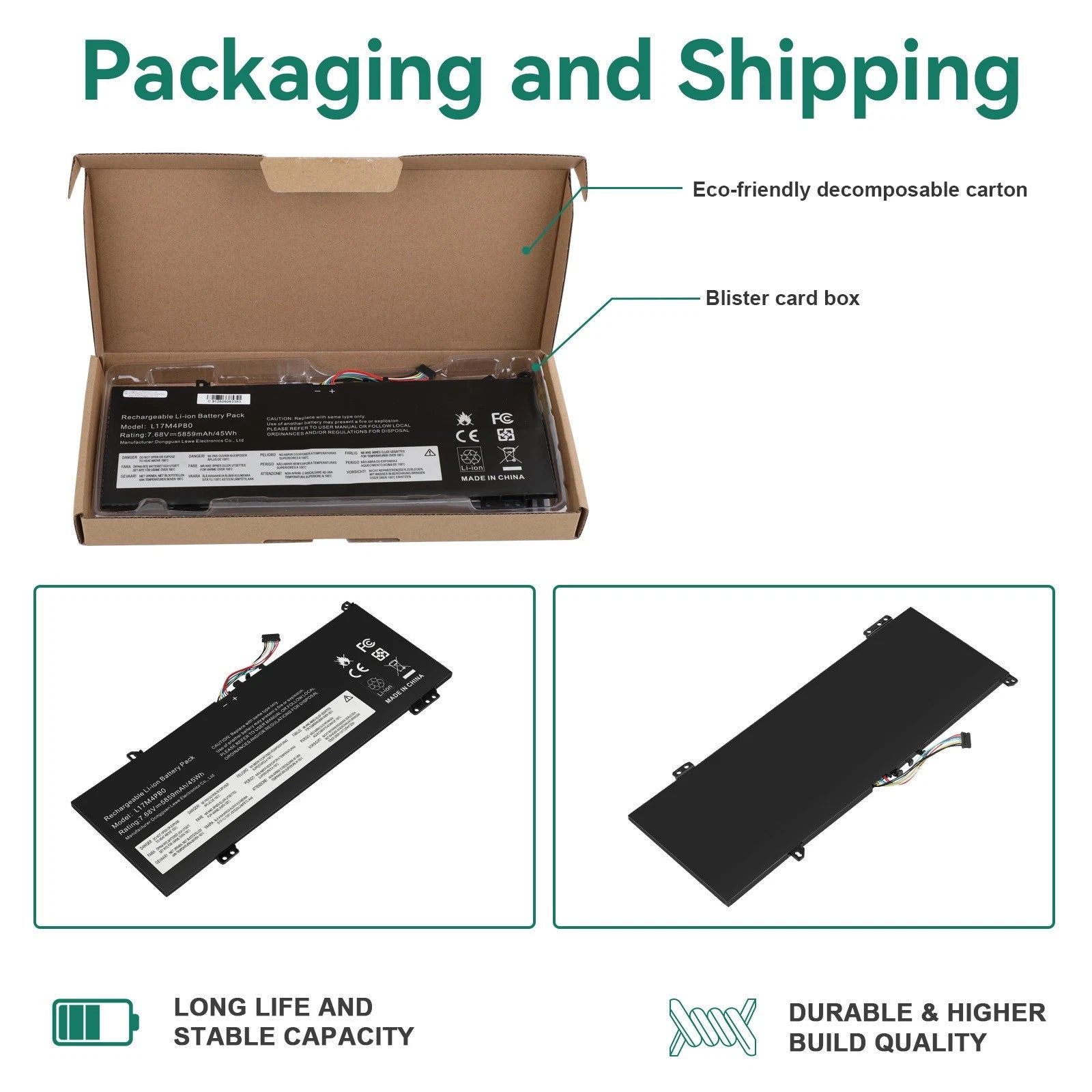 L17M4PB0 Battery for Lenovo Flex 6-14IKB 6-14ARR IdeaPad 530S-14ARR 530S-14IKB