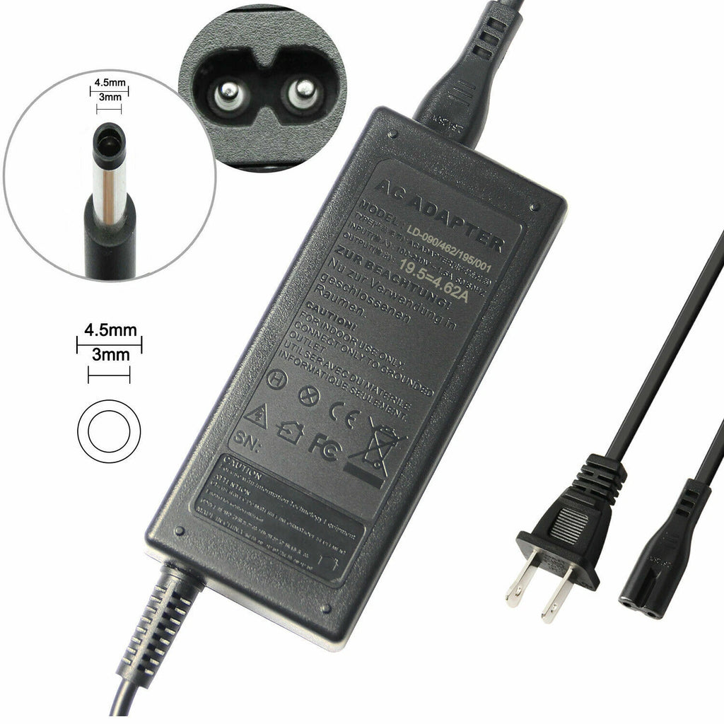 AC Adapter Power Supply Charger Cord For Dell Inspiron P20T P24T P25T Laptop