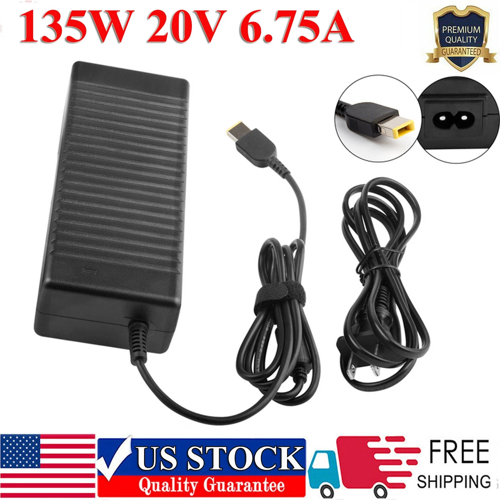 AC Adapter Charger For Lenovo IdeaPad Y700 -14ISK Y700-15ISK Y700-17ISK Y530-15