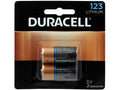 Duracell DL123A, 3V Photo Lithium Batteries 2 Pk Exp. 2024