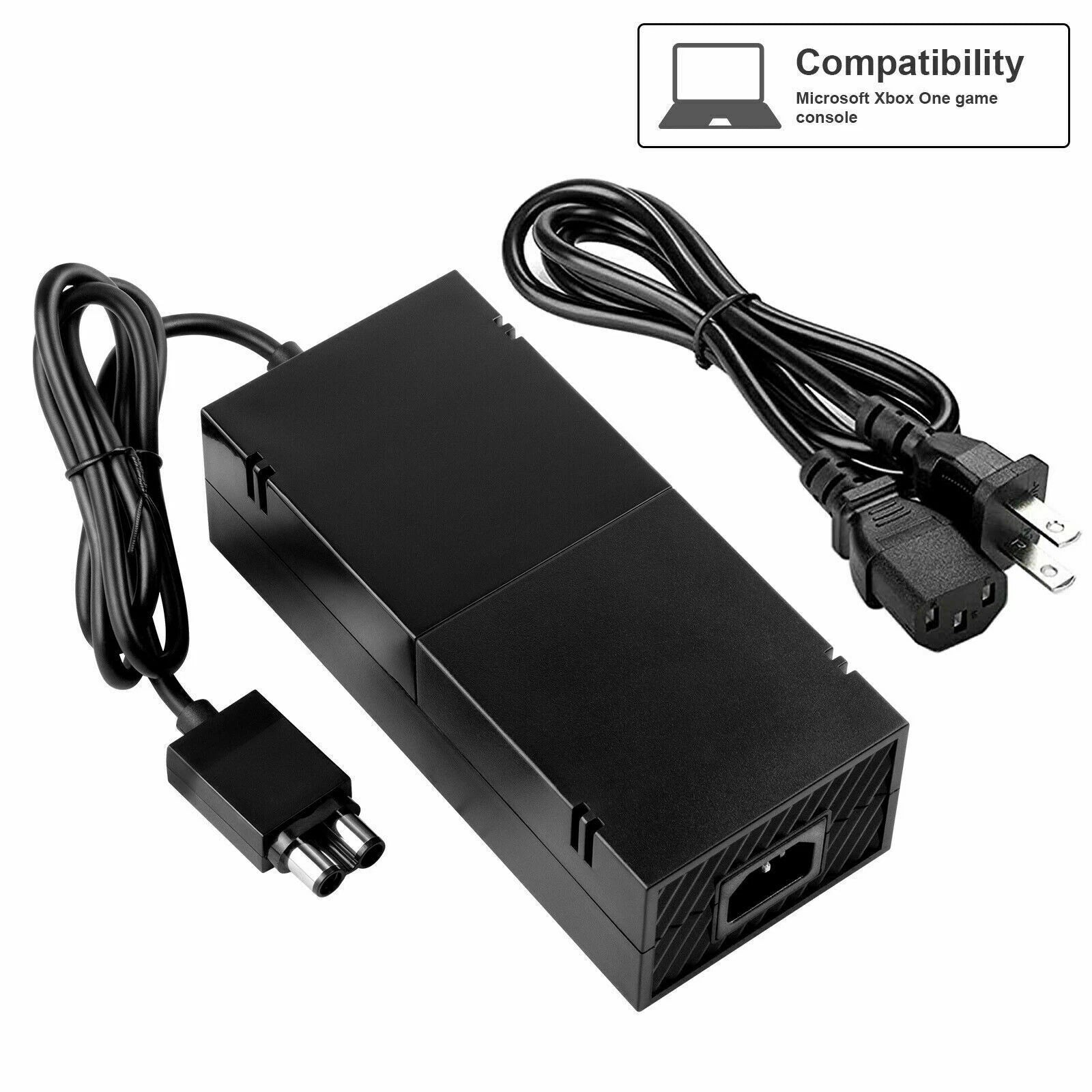AC Adapter for Microsoft XBox ONE Power Supply Replacement Charger Brick Cord US