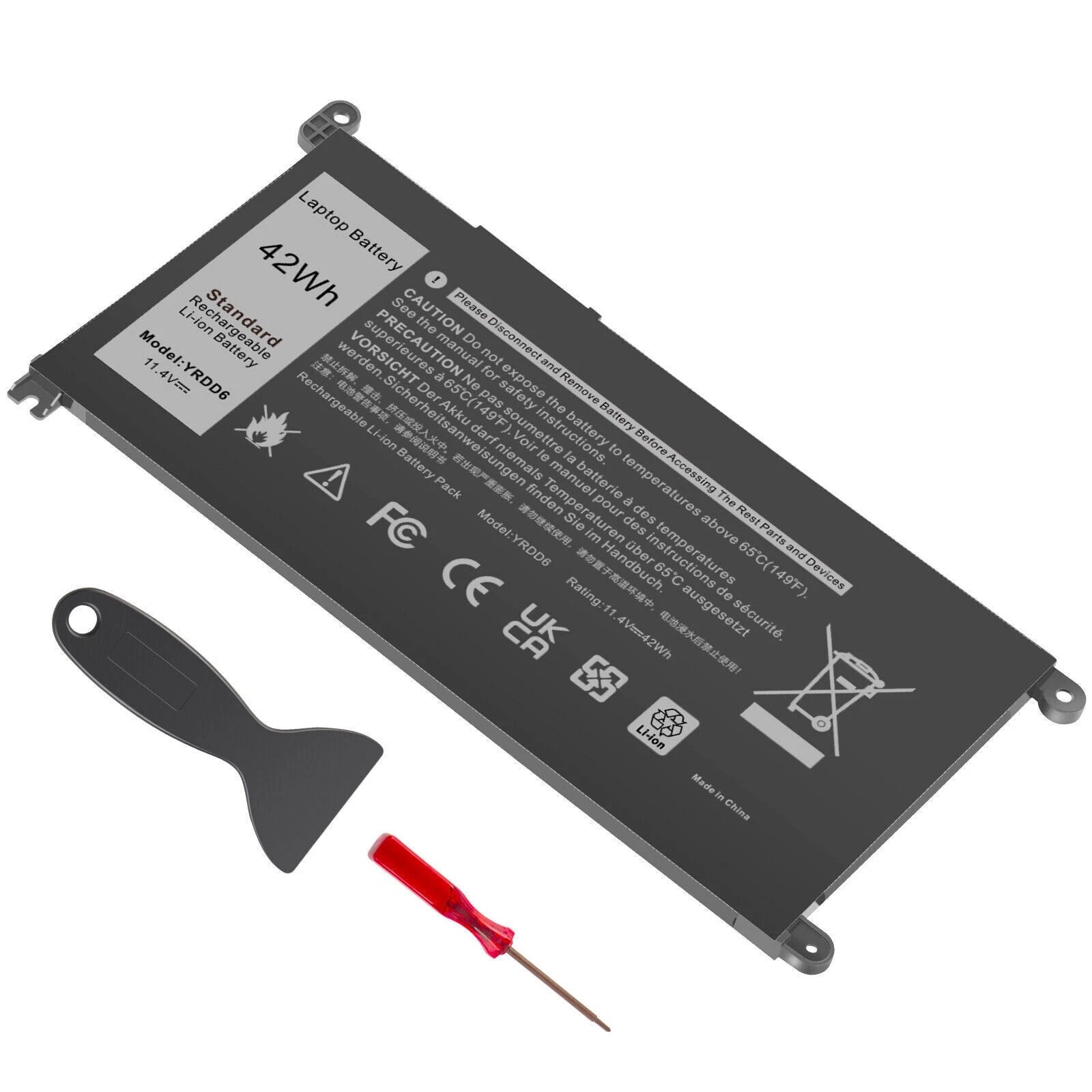 Lot 1-70X YRDD6 Battery For Dell Inspiron 3493 5480 5482 5491 5593 VM732 1VX1H