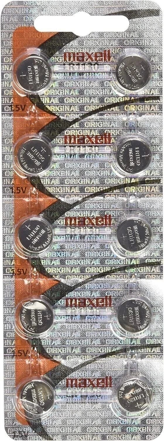 LR1130 Maxell Alkaline Batteries
