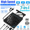 External CD DVD Drive for PC Laptop Windows 11 10 USB 3.0 Burner Reader Writer