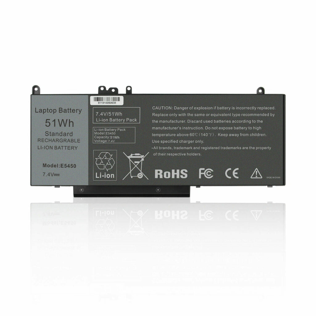 4 Cells Battery for Dell Latitude E5450 E5550 E5250 Notebook Laptop 15.6" G5M10