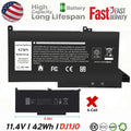 DJ1J0 Battery For Dell Latitude E7280 E7290 E7380 E7390 E7480 E7490 Notebook PC