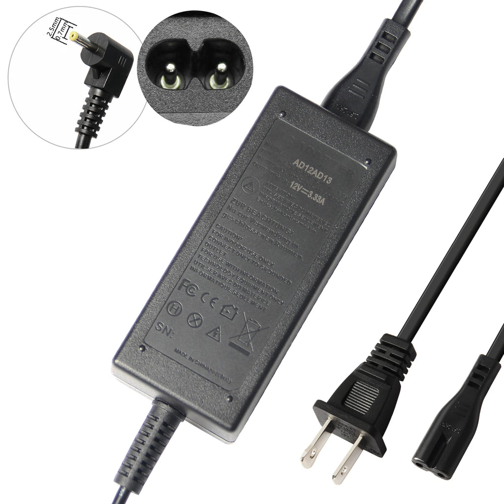 Charger for Samsung Chromebook XE303C12 ATIV Smart PC Adapter Power Supply Cord