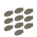 10x CR2032RH1-MFR 3V Lithium Coin Battery HORZ 3-PIN for PCB RTC Boards