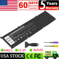 86WH 69KF2 Battery For Dell XPS 15 9500 Alien M15 M17 R3 Precision 5550 M59JH US