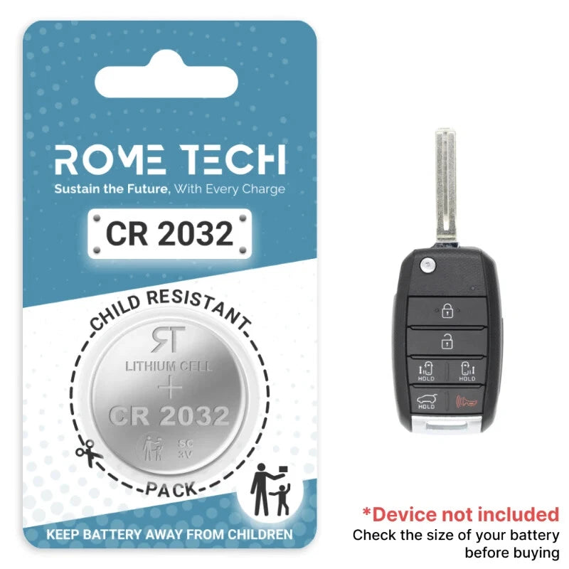 Key Fob Battery Replacement for Kia Sedona 2021 2020 2019 2018 2017 2016 2015