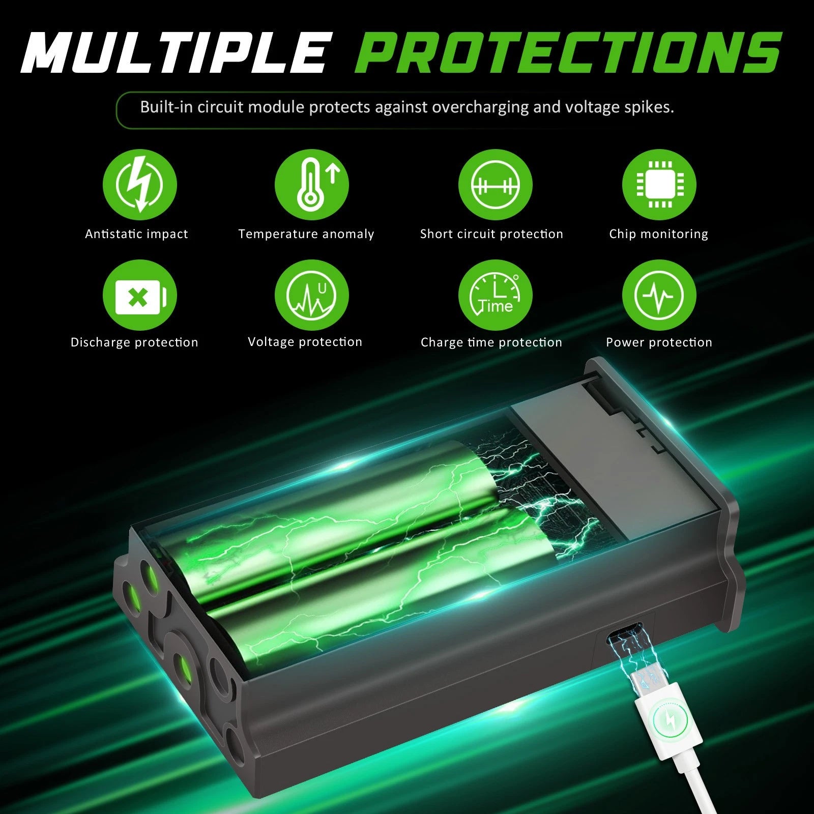 1/2/4 PCS FOR TACTACAM Reveal Lipo Lithium Battery Pack for Reveal X Gen 3.0 2.0