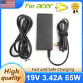 19V 3.42A 65W AC Adapter Charger for Acer Aspire 1, 3, 5, 6, V3, V5, V7 Series