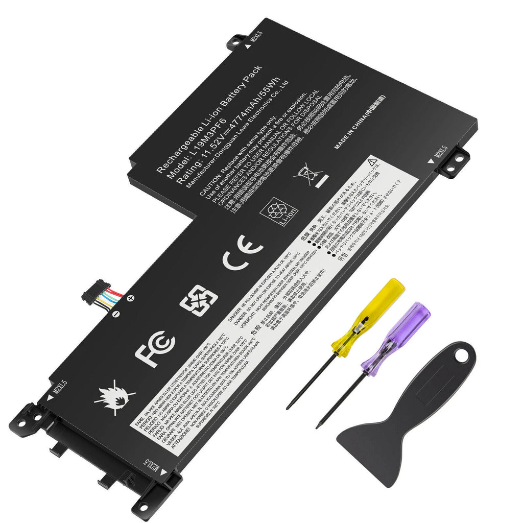 L19M3PF6 L19C3PF5 L19L3PF2 Battery For Lenovo Ideapad 5-15IIL05 L19C4PF1 11.52V