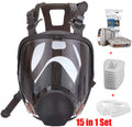 15 in 1 Full Face Gas Mask Facepiece Respirator For Painting Spraying 6800 Serie