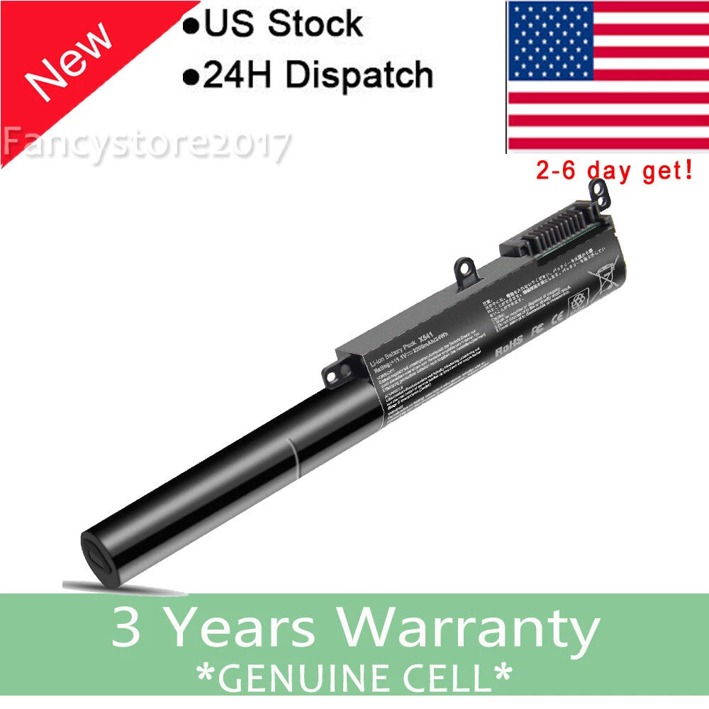 For ASUS X541NA-PD1003Y X541NA-GQ028 A31N1601 Laptop Battery 10.8V 2200mAh 25Wh