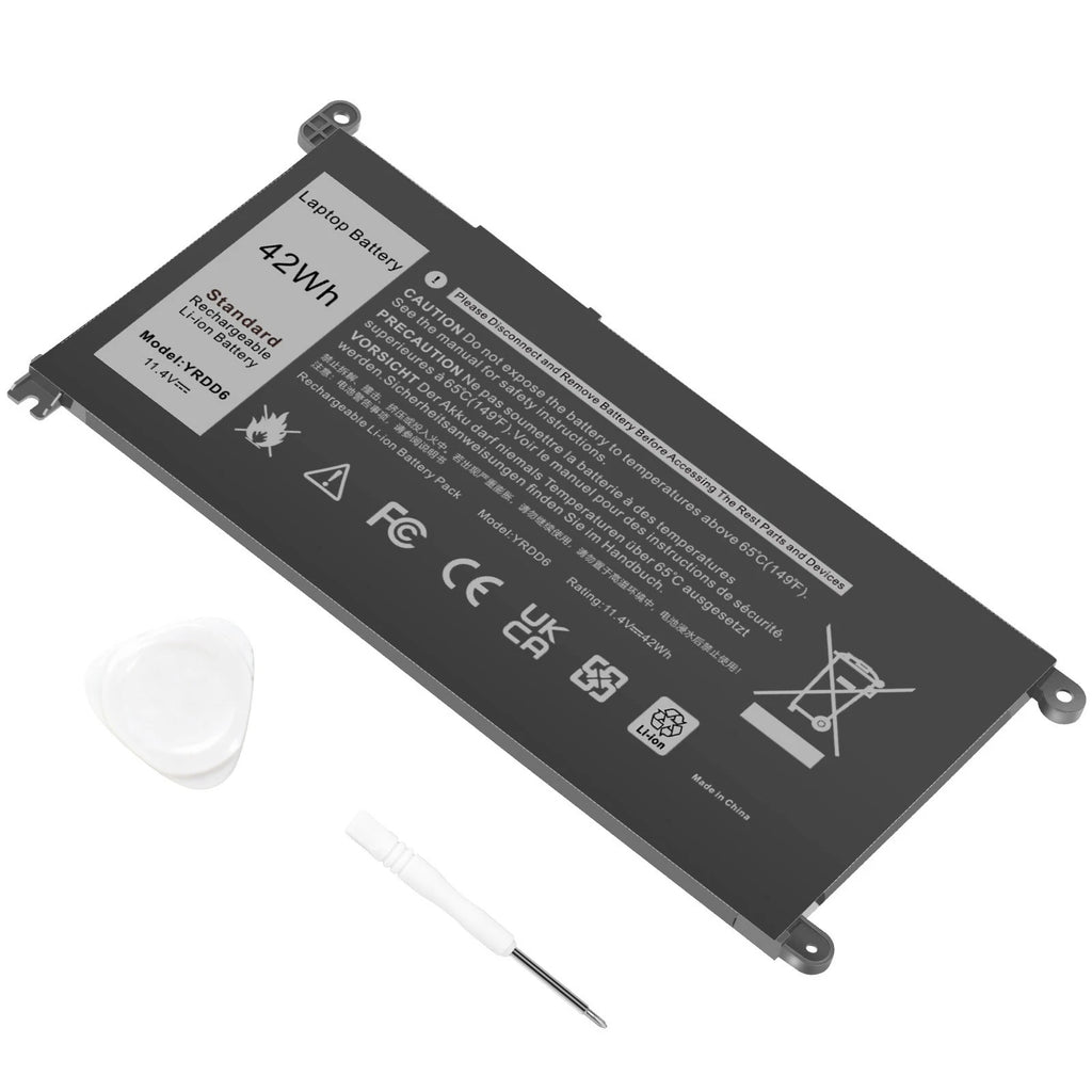 42WH YRDD6 Laptop Battery For Dell Inspiron 3493 3582 3583 3593 3793 VM732 NEW