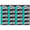 20 x Murata 321 Silver Oxide batteries 1.55V SR616SW SR616 Watches 0% Mercury