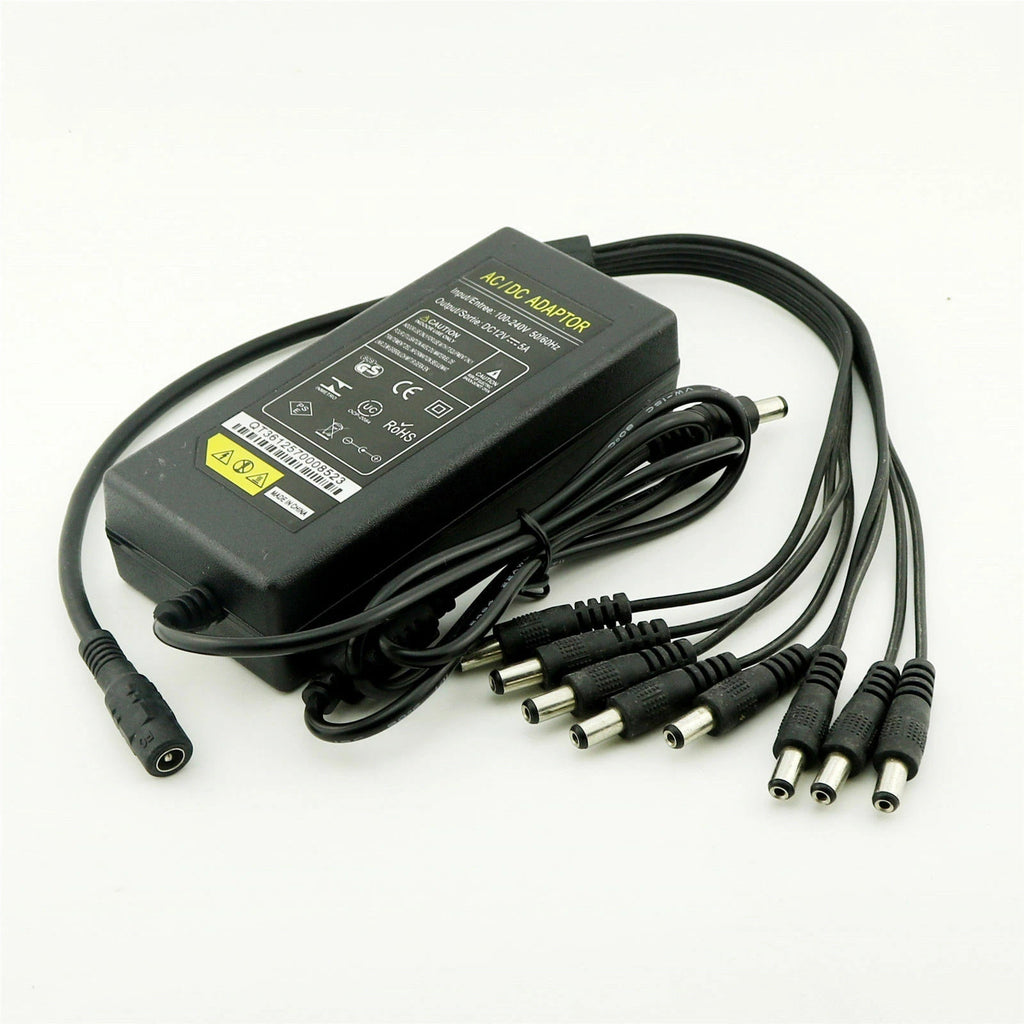 2PCS AC Adapter for Samsung SDH-C75100 SDH-C75080 16 Channel HD Security DVR SDR