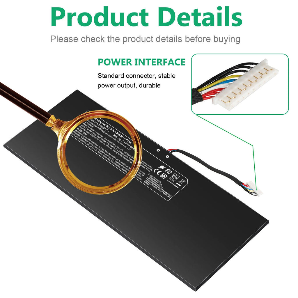 L140BAT-4 For CLEVO L140CU L141CU L140MU L141MU 2ICP5/50/112 VIA 14 Battery