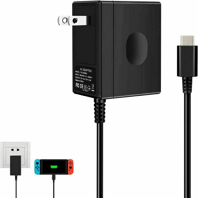 TV Mode Dock AC Adapter Charger For Nintendo Switch / Lite Staion Power Supply