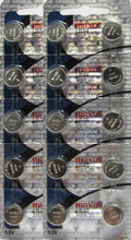 15 Pcs Maxell LR44 (PX76A A76 AG13) Alkaline Watch Batteries